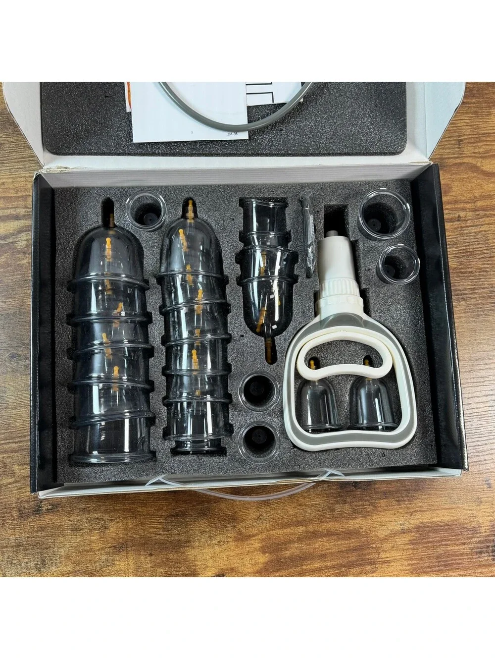 Cupluw Chinese Cupping Set 24 Cups Massage Therapy Kit Manual Pump New